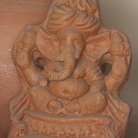 Terracotta Lord Ganesha (Brick)
